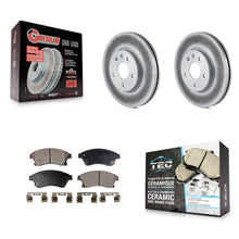 Load image into Gallery viewer, Front Coated Disc Brake Rotors Ceramic Pad Kit For Chevrolet Cruze Sonic Limited