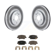 Charger l&#39;image dans la galerie, Front Coat Disc Brake Rotor Ceramic Pad Kit For Chevrolet Cruze Volt Bolt EV EUV