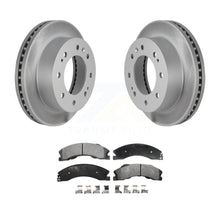 Load image into Gallery viewer, Front Coat Brake Rotors Ceramic Pad Kit For Chevrolet Silverado 2500 HD GMC 3500