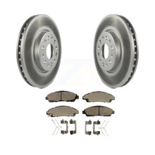 Load image into Gallery viewer, Front Coated Brake Rotor Ceramic Pad Kit For Chevrolet Traverse GMC Acadia Buick