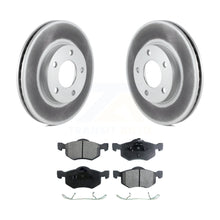 Charger l&#39;image dans la galerie, Front Coated Brake Rotor &amp; Ceramic Pad Kit For Ford Escape Mazda Tribute Mercury