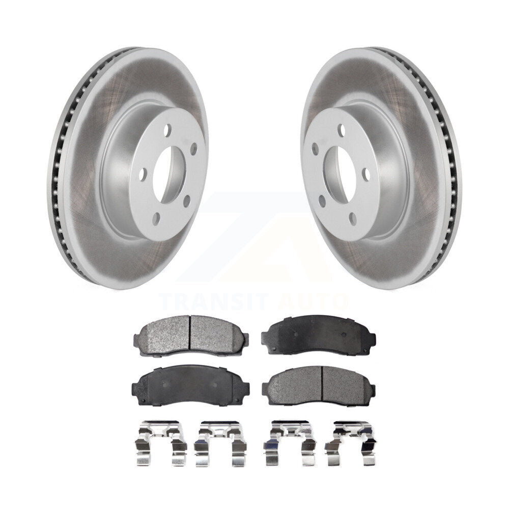 Front Coat Brake Rotor Ceramic Pad Kit For Ford Ranger Explorer Sport Trac Mazda