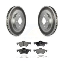 Load image into Gallery viewer, Front Coated Brake Rotor &amp; Ceramic Pad Kit For Ford Escape Mercury Mariner Mazda