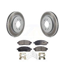 Charger l&#39;image dans la galerie, Front Coated Brake Rotor &amp; Ceramic Pad Kit For 2009 Ford F-150 With 6 Lug Wheels