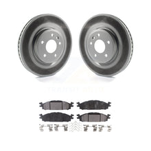 Load image into Gallery viewer, Front Coat Brake Rotor Ceramic Pad Kit For Ford Explorer Taurus Flex Lincoln MKT