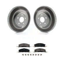 Load image into Gallery viewer, Front Coat Brake Rotors Ceramic Pad Kit For Ford Explorer With Heavy Duty Brakes