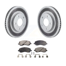 Charger l&#39;image dans la galerie, Front Coated Brake Rotors Ceramic Pad Kit For Mitsubishi Galant Chrysler Sebring