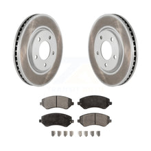 Charger l&#39;image dans la galerie, Front Coat Brake Rotors Ceramic Pad Kit For Dodge Grand Caravan Chrysler Voyager