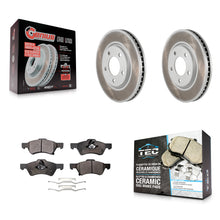 Load image into Gallery viewer, Front Coated Brake Rotor Ceramic Pad Kit For Dodge Grand Caravan Chrysler Town &amp;