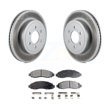 Load image into Gallery viewer, Front Coated Disc Brake Rotors And Ceramic Pads Kit For 2003-2004 Dodge Dakota