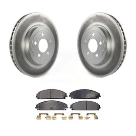 Front Coat Brake Rotor Ceramic Pad Kit For Dodge Charger Chrysler 300 Challenger