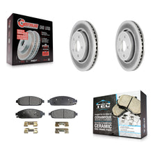 Load image into Gallery viewer, Front Coated Disc Brake Rotors Ceramic Pad Kit For Jeep Grand Cherokee Commander
