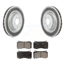 Charger l&#39;image dans la galerie, Front Coat Brake Rotor Ceramic Pad Kit For Dodge Charger Chrysler 300 Challenger