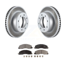 Load image into Gallery viewer, Front Coated Disc Brake Rotors And Ceramic Pads Kit For Ram 2500 3500 1500 Dodge