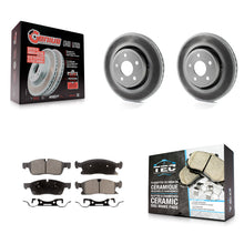 Load image into Gallery viewer, Front Coat Brake Rotors Ceramic Pad Kit For Jeep Grand Cherokee Dodge Durango WK