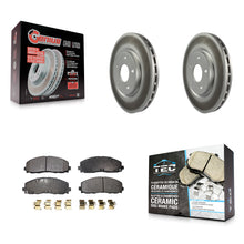 Load image into Gallery viewer, Front Coat Brake Rotors Ceramic Pad Kit For Dodge Grand Caravan Chrysler Journey