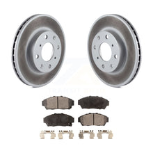 Load image into Gallery viewer, Front Coated Brake Rotor &amp; Ceramic Pad Kit For Honda Civic EX with Sedan Non-ABS