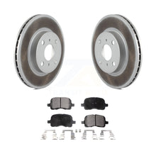 Charger l&#39;image dans la galerie, Front Coated Disc Brake Rotor Ceramic Pad Kit For Toyota Corolla Chevrolet Prizm