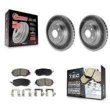 Load image into Gallery viewer, Front Coated Disc Brake Rotors Ceramic Pad Kit For Subaru Impreza Scion FR-S BRZ