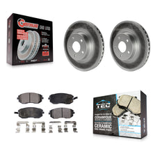 Charger l'image dans la galerie, Front Coat Disc Brake Rotors Ceramic Pad Kit For Subaru Impreza Legacy Saab 9-2X