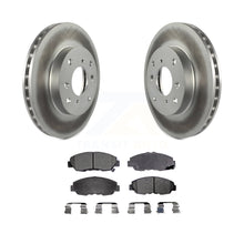 Load image into Gallery viewer, Front Coated Brake Rotors Ceramic Pad Kit For 98-02 Honda Accord Sedan with 2.3L