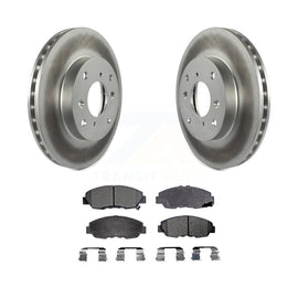 [Front] 98-02 Honda Accord Sedan with 2.3L Premium Coated Rotors & Ceramic Pads Brake Kit For Max Braking