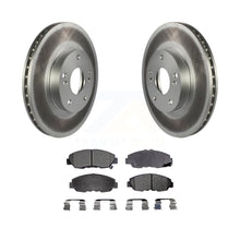 Load image into Gallery viewer, Front Coated Disc Brake Rotors And Ceramic Pads Kit For 2011 Honda Civic GX