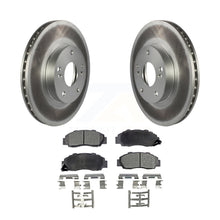 Load image into Gallery viewer, Front Coated Disc Brake Rotors &amp; Ceramic Pad Kit For 1998-2002 Honda Accord 3.0L