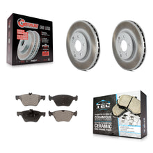 Load image into Gallery viewer, Front Coat Brake Rotor Ceramic Pad Kit For Mercedes-Benz E320 Chrysler Crossfire