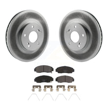 Load image into Gallery viewer, Front Coated Disc Brake Rotors And Ceramic Pads Kit For Honda Accord Acura TSX