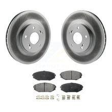 Charger l&#39;image dans la galerie, Front Coated Disc Brake Rotors And Ceramic Pads Kit For Honda Odyssey Acura MDX