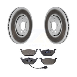 [Front] 2000-2001 Volkswagen Golf 2.0L Premium Coated Rotors & Ceramic Pads Brake Kit For Max Braking
