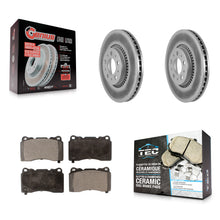 Charger l'image dans la galerie, Kit de protection en céramique de rotor de frein de manteau avant pour Volvo V70 R avec un diamètre de 305 mm 
