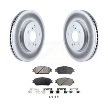 Charger l&#39;image dans la galerie, Front Coated Brake Rotor &amp; Ceramic Pad Kit For Toyota Sienna Camry Avalon Solara