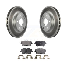 Load image into Gallery viewer, Front Coated Disc Brake Rotors And Ceramic Pads Kit For Mercedes-Benz C230 C240