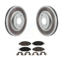 Load image into Gallery viewer, Front Coated Brake Rotor &amp; Ceramic Pad Kit For 2016 Nissan Pathfinder From 11 15