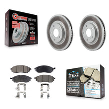 Load image into Gallery viewer, Front Coated Disc Brake Rotors And Ceramic Pad Kit For Infiniti Q45 M45 INFINITI