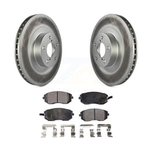 Charger l&#39;image dans la galerie, Front Coat Brake Rotors Ceramic Pad Kit For Subaru Forester Outback Impreza Baja