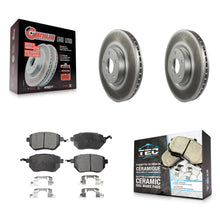 Charger l'image dans la galerie, Front Coat Brake Rotors Ceramic Pad Kit For Nissan Altima Murano Maxima Infiniti