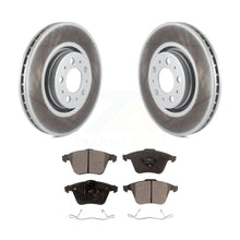 Load image into Gallery viewer, Front Coat Brake Rotors Ceramic Pad Kit For Volvo XC90 With 316mm Diameter Rotor