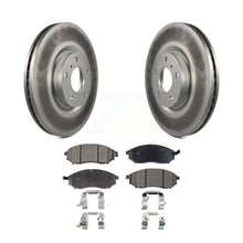 Charger l&#39;image dans la galerie, Front Coated Brake Rotors Ceramic Pad Kit For INFINITI Nissan G37 Murano G35 M35