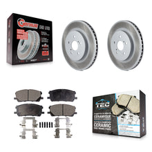 Load image into Gallery viewer, Front Coated Brake Rotor Ceramic Pad Kit For Lexus Toyota Highlander RX350 RX330