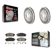 Charger l'image dans la galerie, [Front] 2004-2006 Nissan X-Trail Premium Coated Rotors &amp; Ceramic Pads Brake Kit For Max Braking