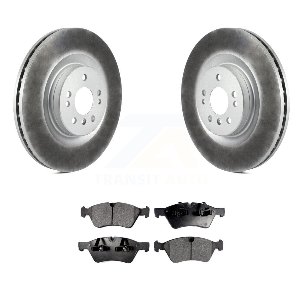 Front Coat Brake Rotors Ceramic Pad Kit For Mercedes-Benz ML350 GL450 R350 GL550