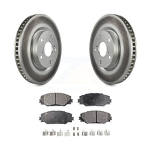 Load image into Gallery viewer, Front Coated Brake Rotor Ceramic Pad Kit For Toyota RAV4 Scion tC Matrix Pontiac