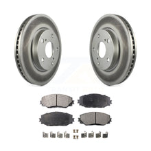 Charger l&#39;image dans la galerie, Front Coated Brake Rotors Ceramic Pad Kit For Toyota RAV4 Scion xB Prius V Lexus