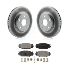 Load image into Gallery viewer, Front Coated Disc Brake Rotors And Ceramic Pads Kit For Lexus IS250