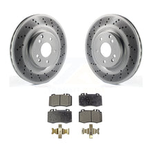 Charger l&#39;image dans la galerie, Front Coated Disc Brake Rotor Ceramic Pad Kit For Mercedes-Benz C230 C320 SLK350