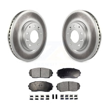 Load image into Gallery viewer, Front Coat Disc Brake Rotor Ceramic Pad Kit For Ford Edge Mazda CX-7 Lincoln MKX