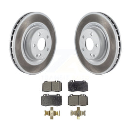 Front Coat Disc Brake Rotor Ceramic Pad Kit For Mercedes-Benz CLS550 CLS500 E550